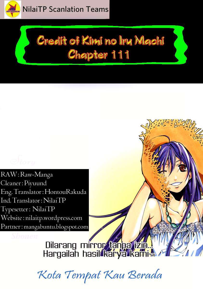 Kimi no Iru Machi Chapter 111 Gambar 20