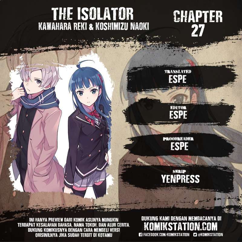 Manga The Isolator: Realization of Absolute Solitude Chapter 27 gambar 2