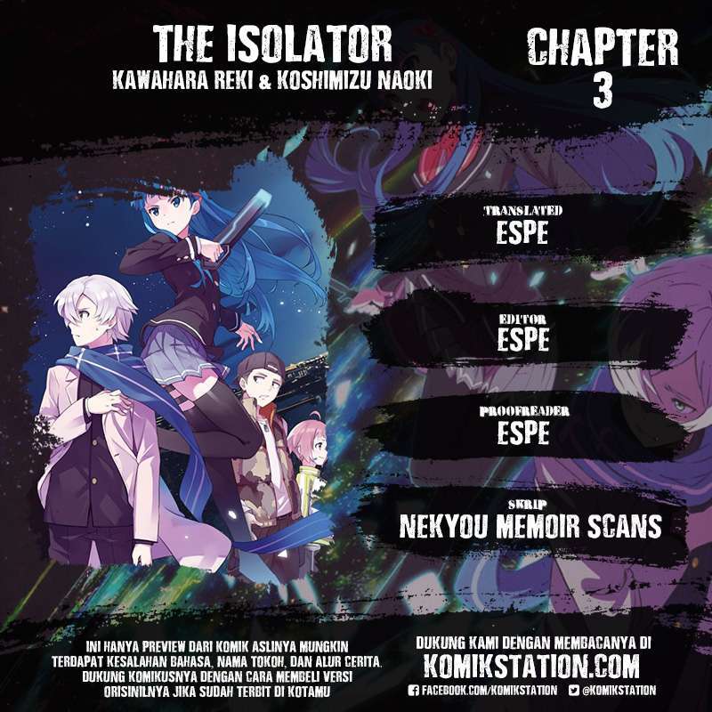 Komik The Isolator: Realization of Absolute Solitude Chapter 3 gambar 1