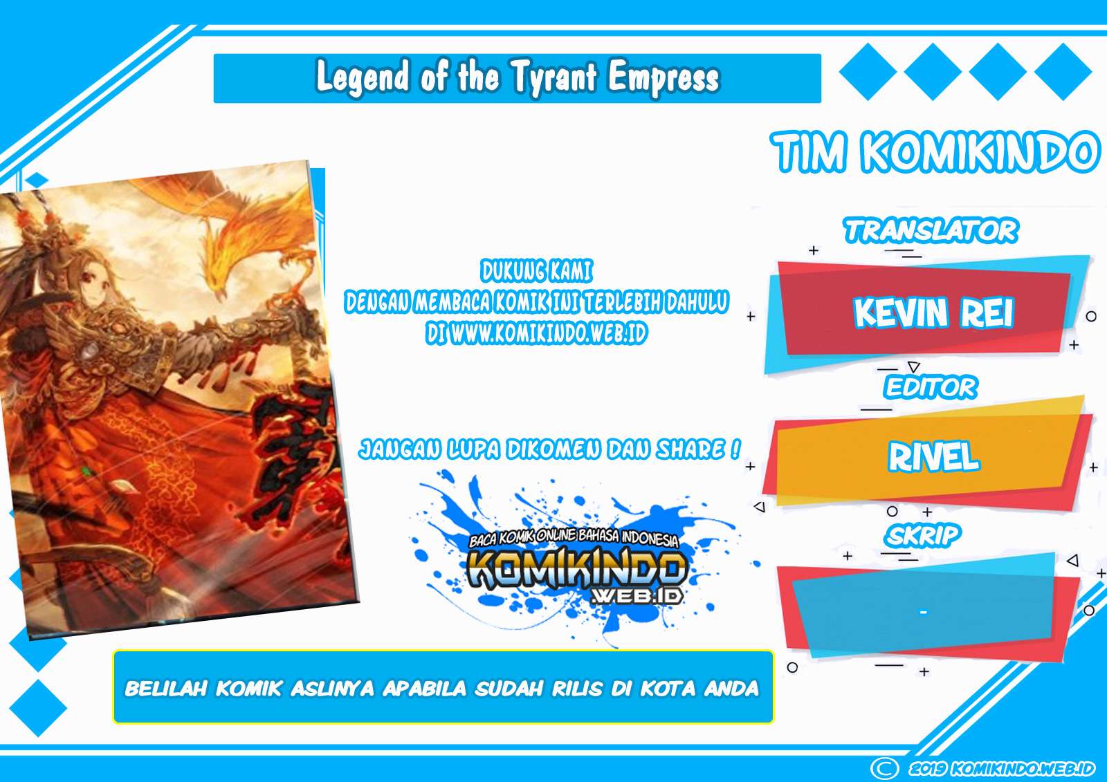 Komik Legend of the Tyrant Empress Chapter 7 gambar 1
