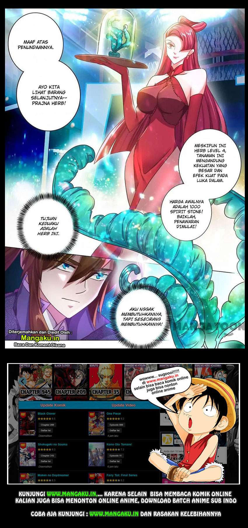 Manhua Spirit Sword Sovereign Chapter 206 gambar 2