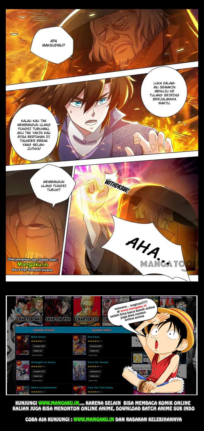 Manhua Spirit Sword Sovereign Chapter 207 gambar 2