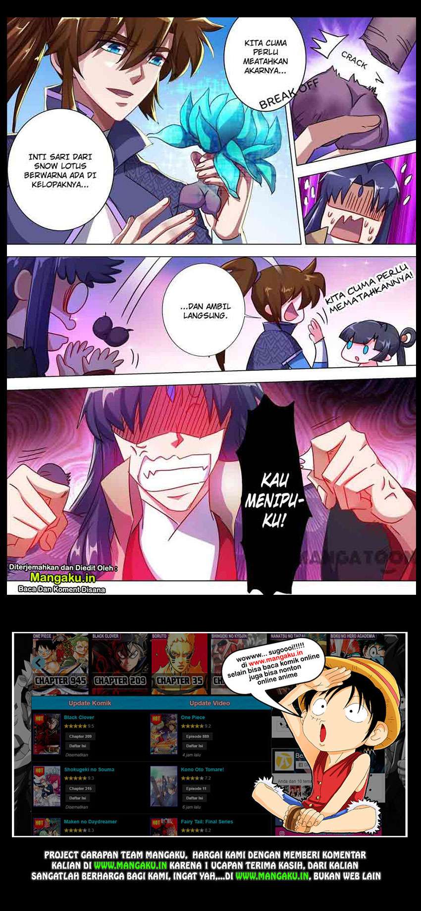 Manhua Spirit Sword Sovereign Chapter 202 gambar 2