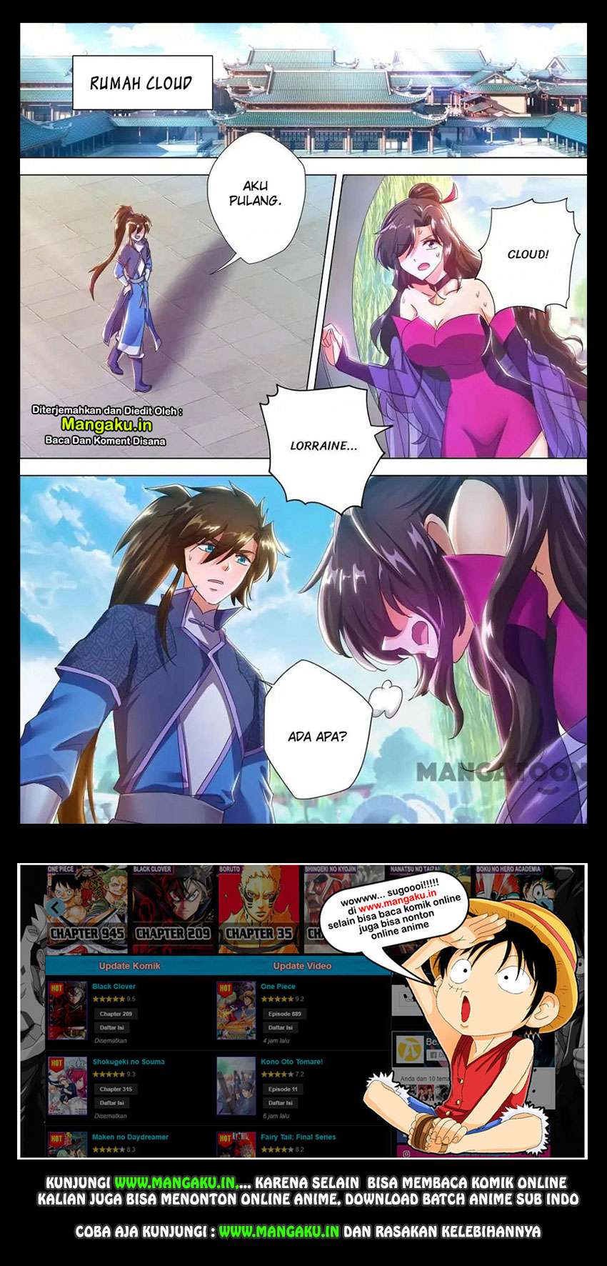 Manhua Spirit Sword Sovereign Chapter 208 gambar 2