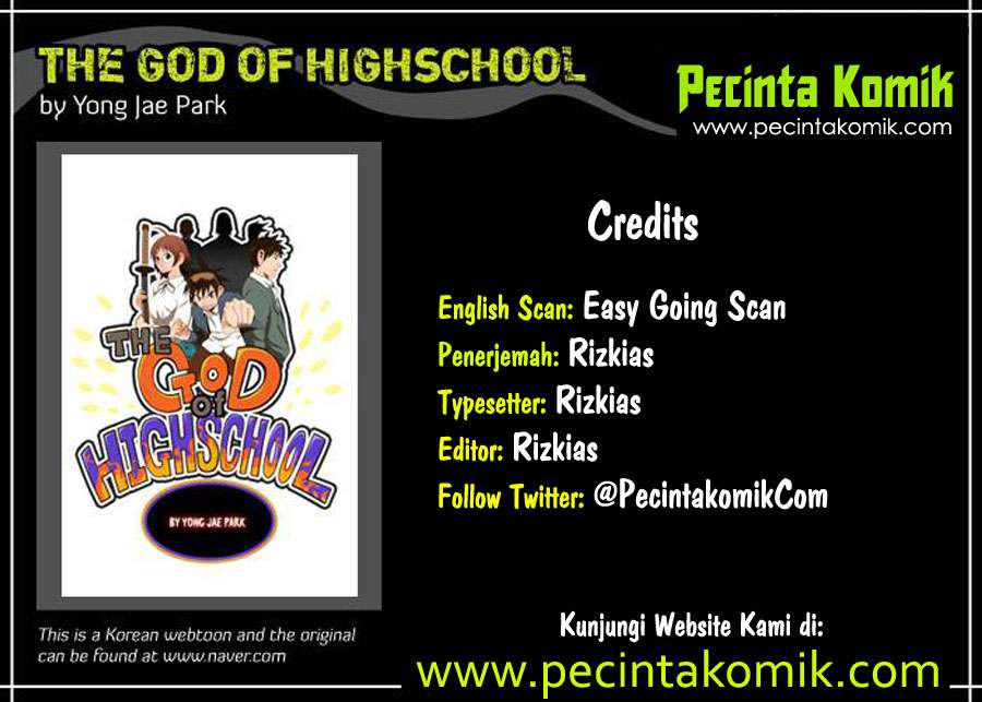 Manhwa The God of High School Chapter 2 gambar 2