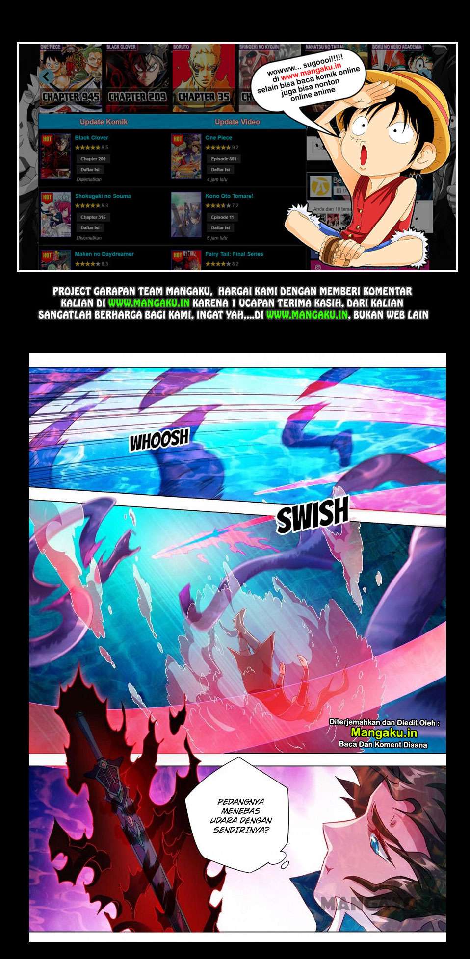 Manhua Spirit Sword Sovereign Chapter 194 gambar 2