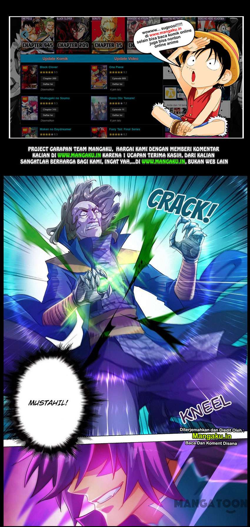Manhua Spirit Sword Sovereign Chapter 191 gambar 2