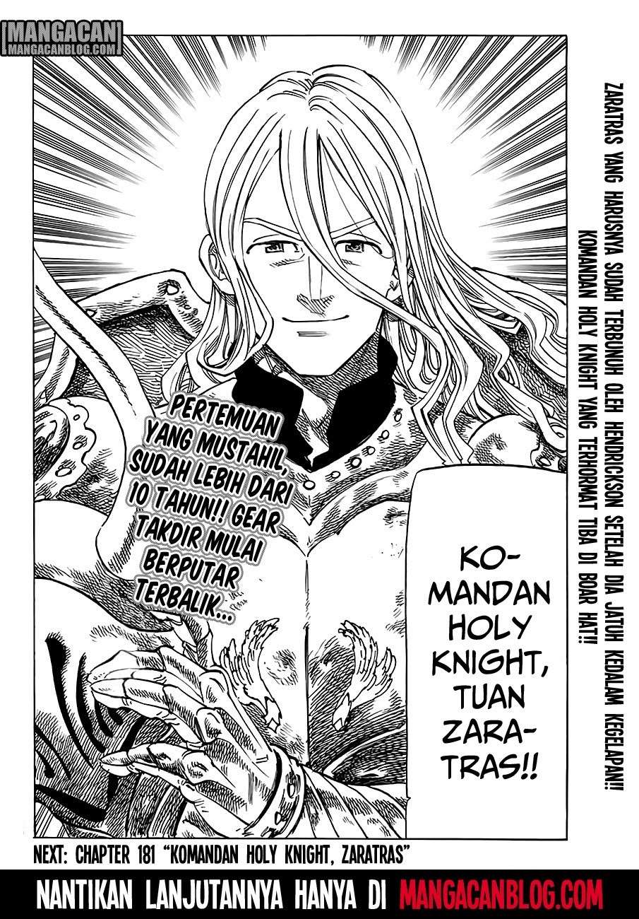 Nanatsu no Taizai Chapter 180 Gambar 20
