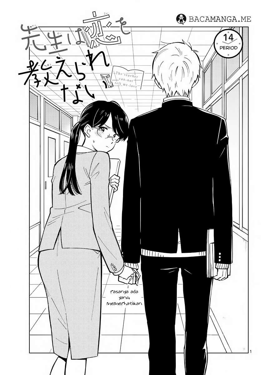 Komik Sensei wa Koi wo Oshierarenai Chapter 14 gambar 1