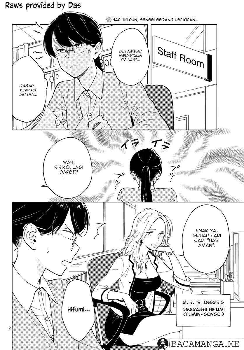 Manga Sensei wa Koi wo Oshierarenai Chapter 6 gambar 2