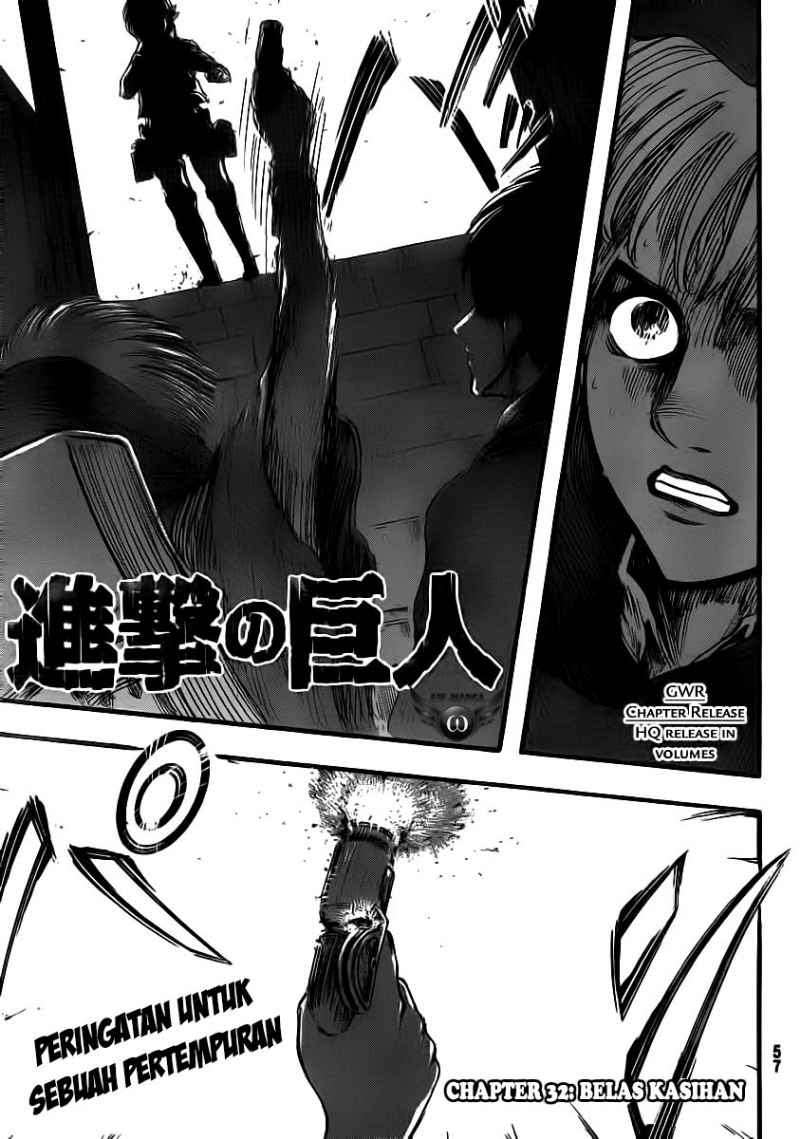 Manga Shingeki no Kyojin Chapter 32 gambar 2