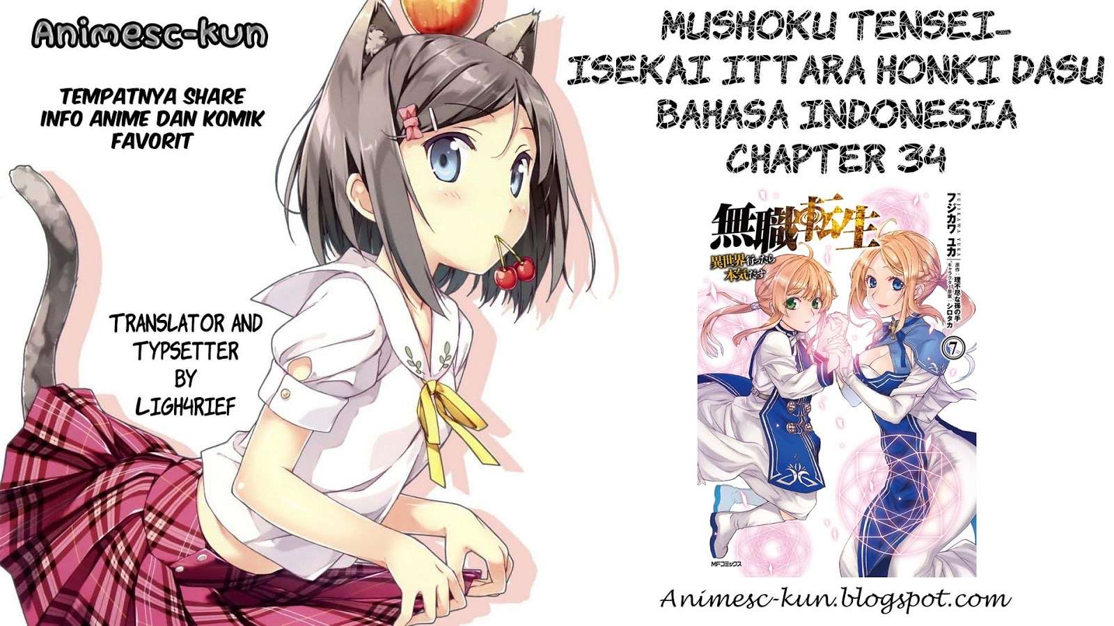 Komik Mushoku Tensei: Isekai Ittara Honki Dasu Chapter 34 gambar 1
