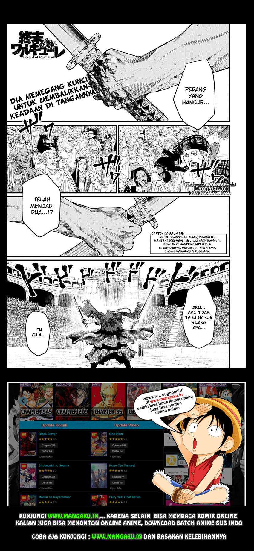 Manga Shuumatsu no Valkyrie Chapter 19 gambar 2