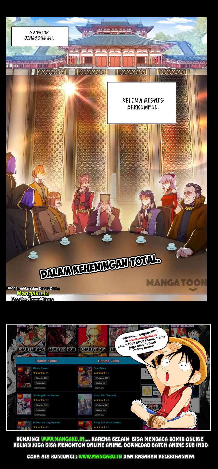 Manhua Spirit Sword Sovereign Chapter 209 gambar 2