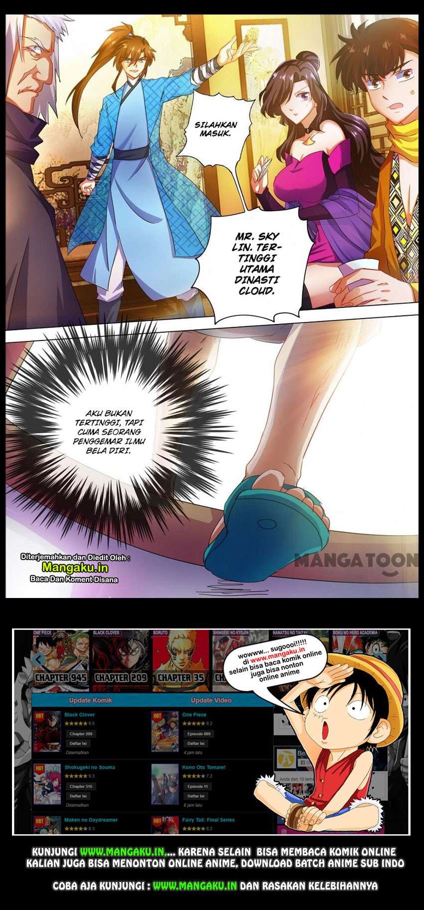 Manhua Spirit Sword Sovereign Chapter 210 gambar 2