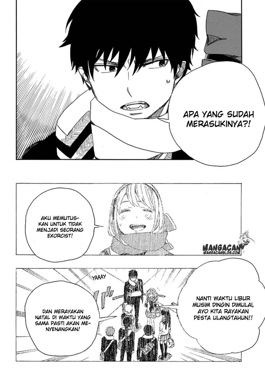 Manga Ao no Exorcist Chapter 88 gambar 2