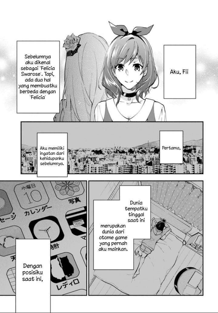 Komik Lady Rose Heimin ni Naritai Chapter 1.2 gambar 1