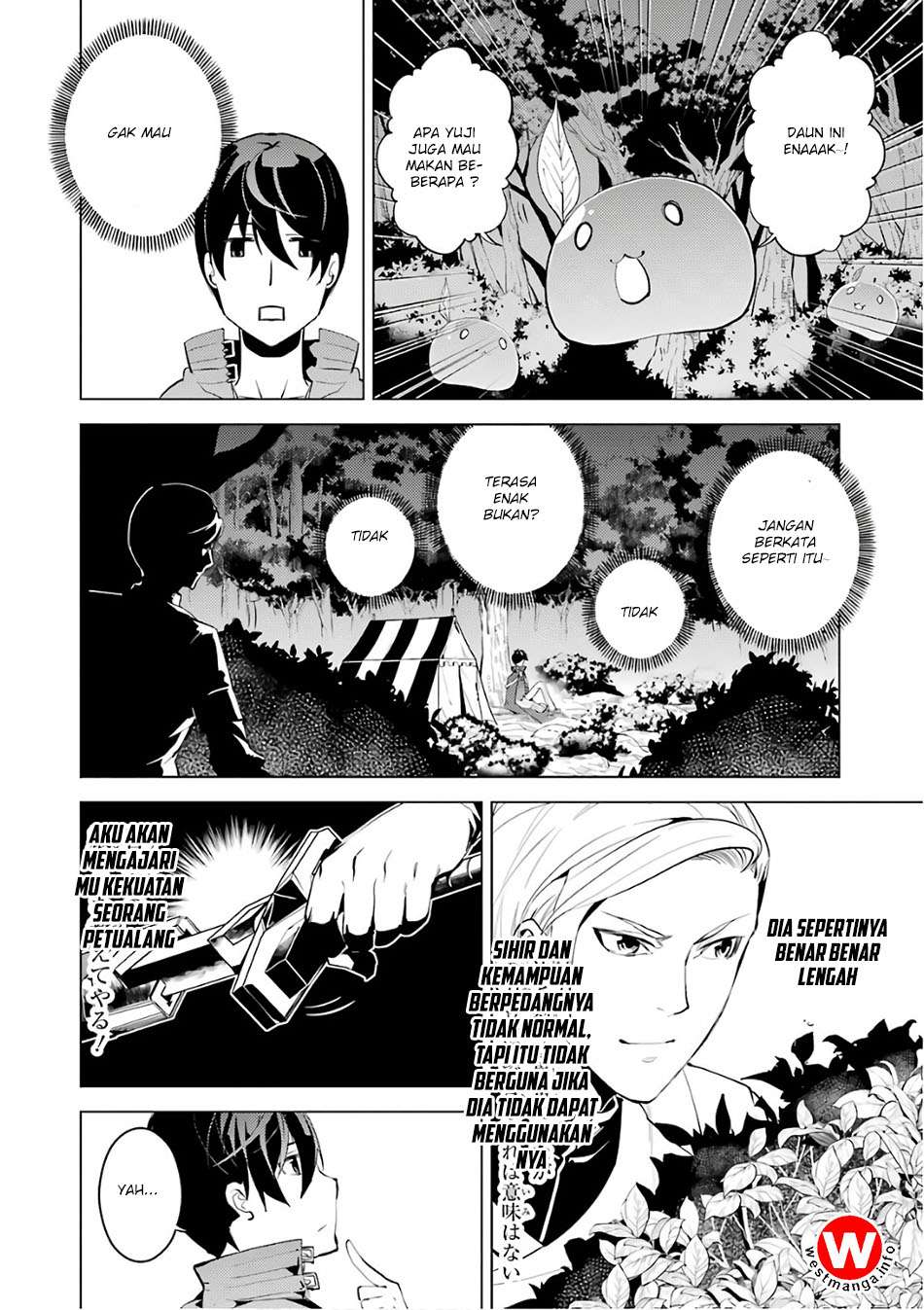 Tensei Kenja no Isekai Raifu Chapter 3.5 Gambar 27