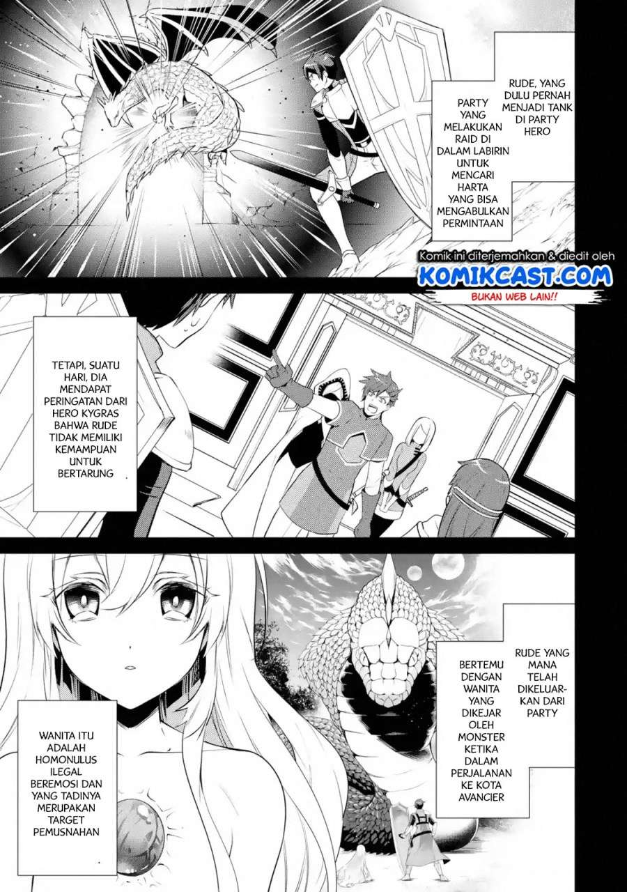 Manga The Labyrinth Raids of the Ultimate Tank ~The Tank Possessing a Rare 9,999 Endurance Skill was Expelled from the Hero Party~ Chapter 2.1 gambar 2