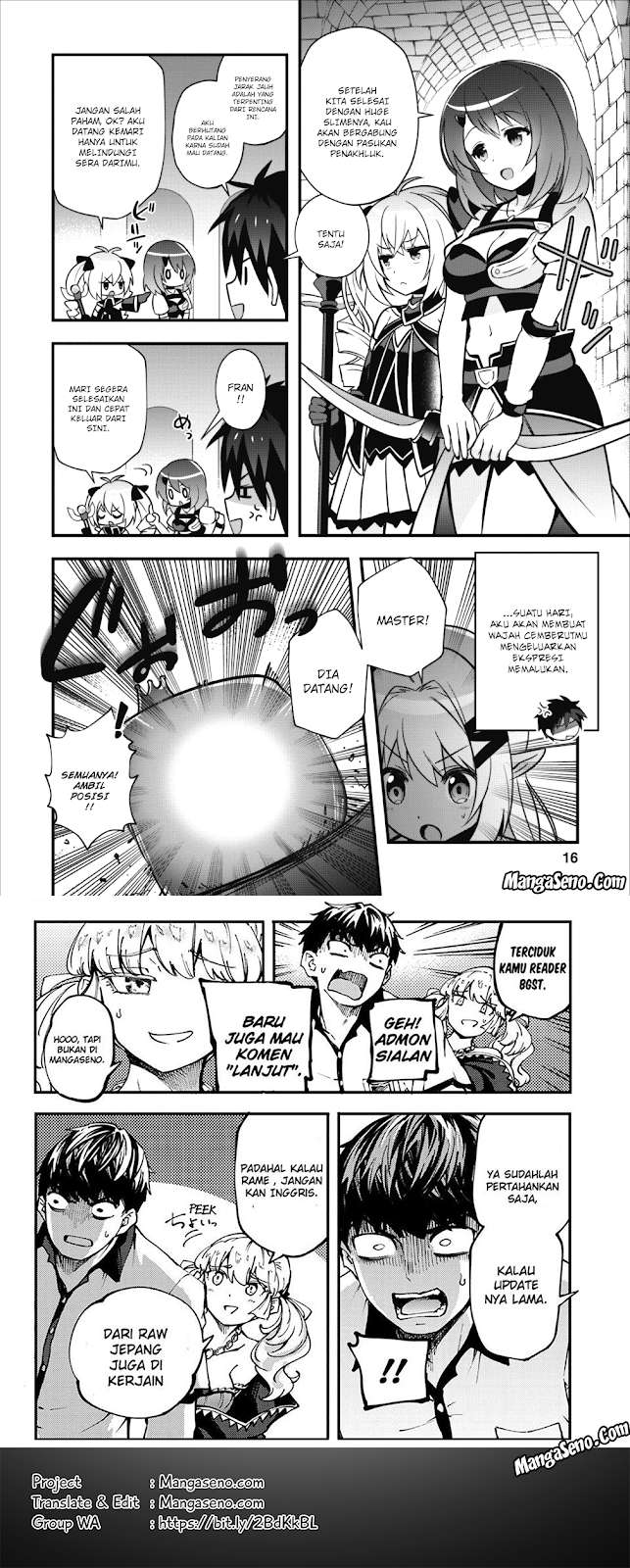 Isekai no Meikyuu Toshi de Chiyu Mahoutsukai Yattemasu Chapter 6.1 Gambar 15