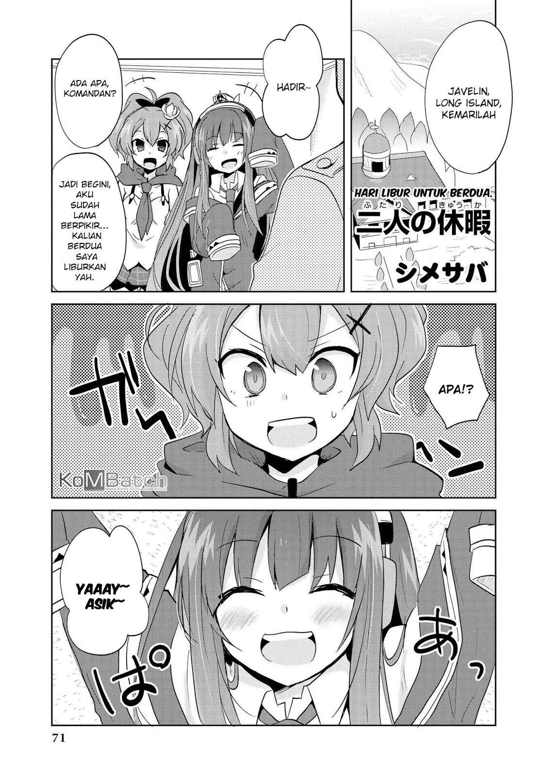 Manga Azur Lane Comic Anthology Chapter 07 gambar 2