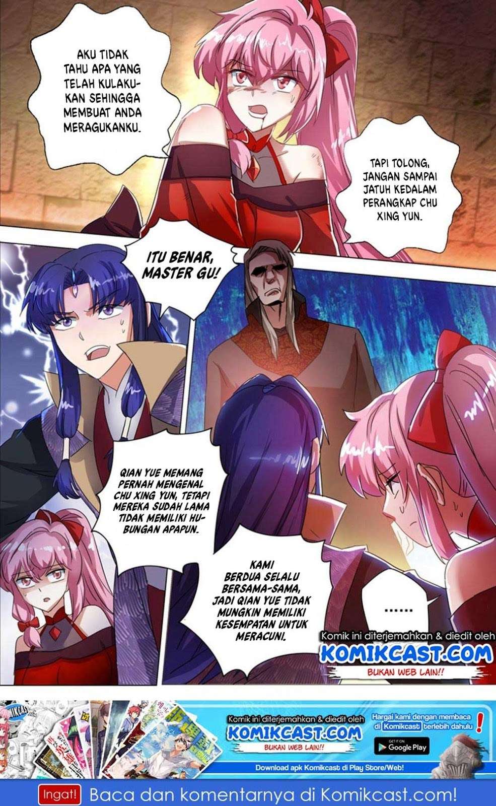 Manhua Spirit Sword Sovereign Chapter 215 gambar 2